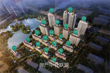南城美境3室2厅1卫毛坯房小区环境优美随时看房房子可议价